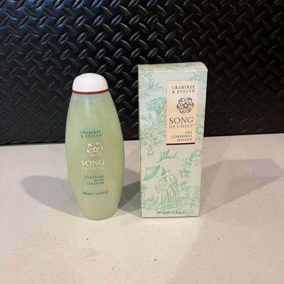 VINTAGE 1997 Crabtree & Evelyn Song De Chine Silkening Body Cleanser 350 ML 11.8 - Picture 1 of 5